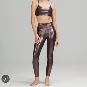 Lululemon Shine leggings and top